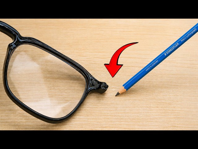 Plastic Welding Secret 😱! Best Way To Repair Broken Eyeglasses Into Like New!!!