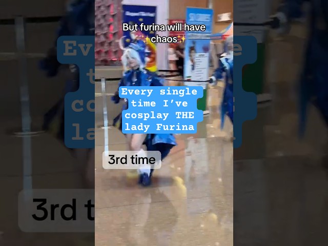 Cosplaying Furina FIVE diffrent times  #cosplay #furinacosplay #genshinimpact