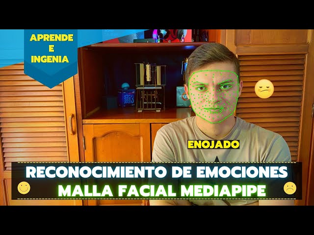 RECONOCIMIENTO DE EMOCIONES UTILIZANDO MALLA FACIAL | MediaPipe Face Mesh - Python - OpenCV