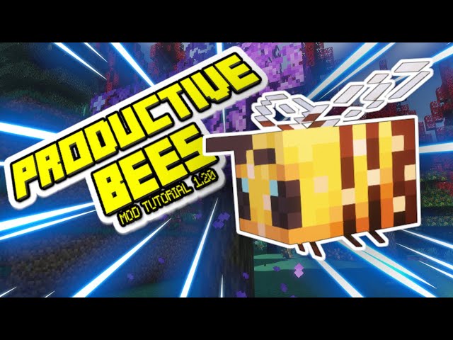 EP 1 - How to Start! Nest Guide! Honey Bottle! - Minecraft Productive Bees Mod Tutorial