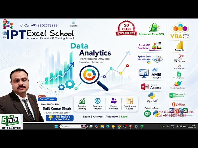 How to Apply IF Formulas in Excel by Sujeet Sir | IPT Excel School