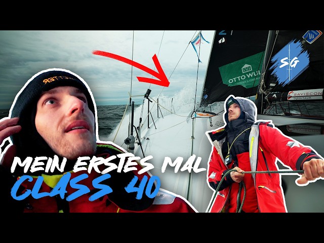 Through the NIGHT with the CLASS 40 - My trip with Next Generation Sailing