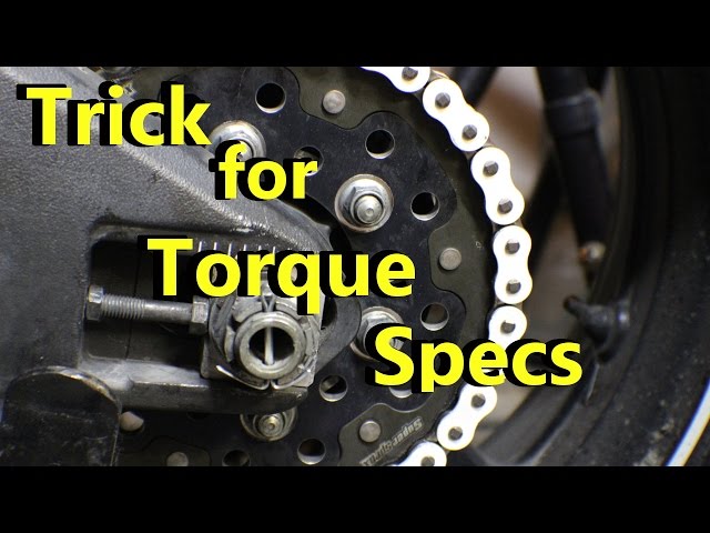 Trick for Getting Torque Specs