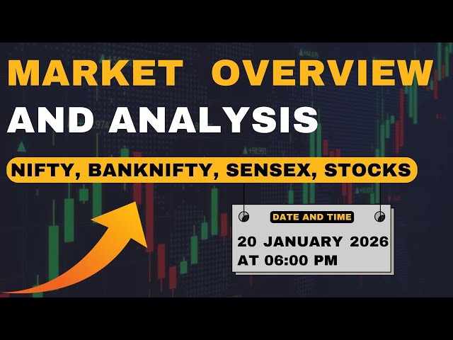 Market Overview & Analysis 20 jan 2026 | #nifty | #banknifty | #financialastrology |