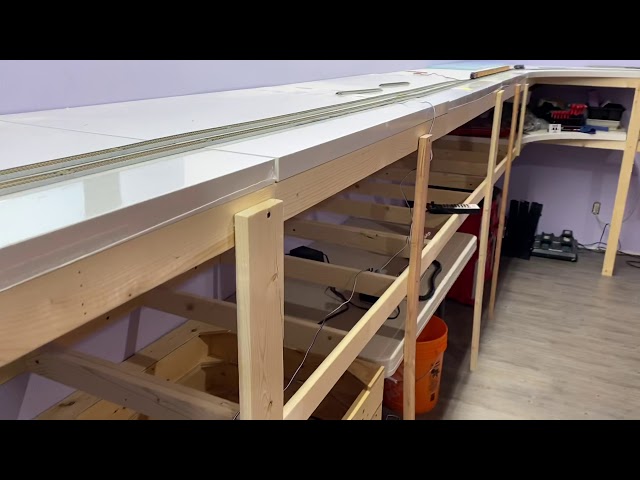 N scale double deck layout tour