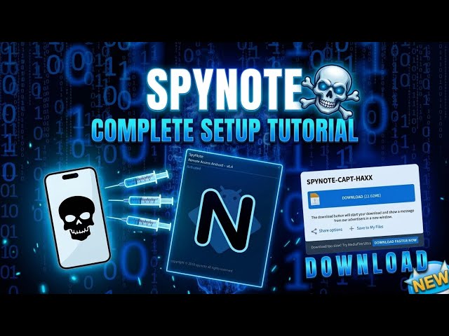 SpyNote Hack Android on Local Network - SpyNote Tutorial - RatsTxx