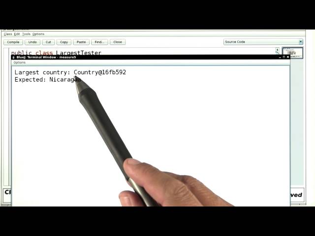 Casting the Largest Back to a Country - Intro to Java Programming