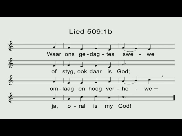 23 Augustus 2026 - Erediens