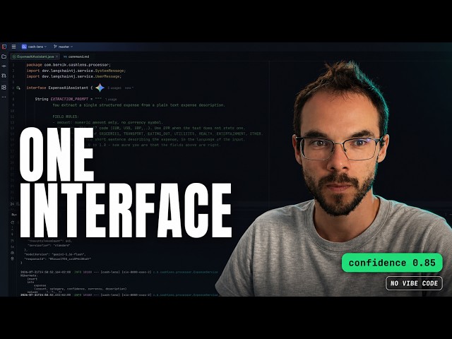 I Parsed Expenses With Gemini AI Using One Java Interface (Spring Boot 4 + LangChain4j)