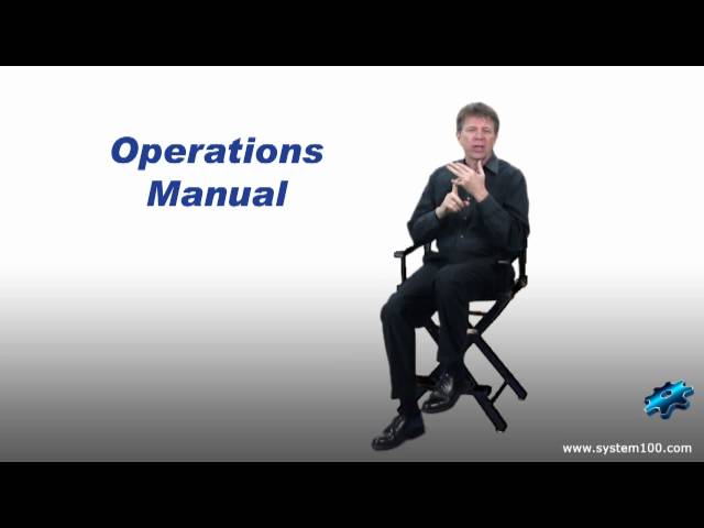 How to Create an Operations Manual