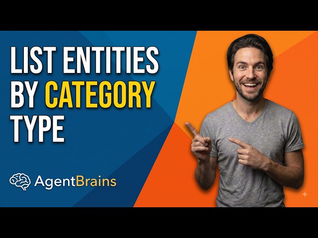 How To List Entities By Category Type Using AgentBrains In N8N (Easy Guide)