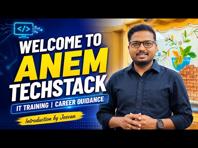 Welcome to Anem Techstack IT Solutions | Introduction by Jeevan