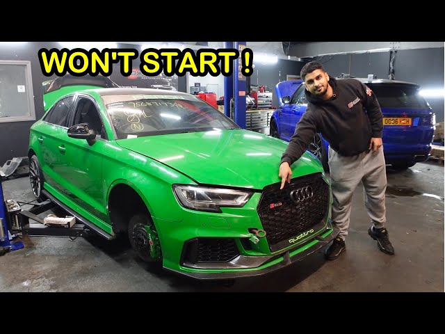 I BOUGHT THE CHEAPEST AUDI RS3 8V WITH A WRECKED ENGINE