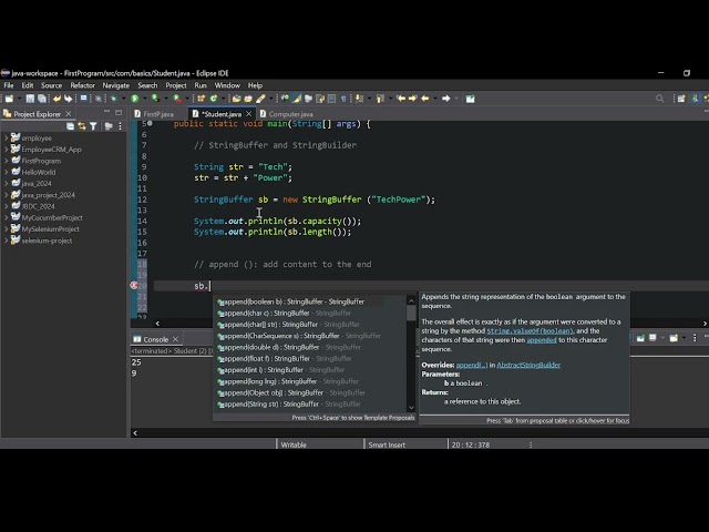 # 30 _ StringBuffer and StringBuilder in Java | Mutable Strings