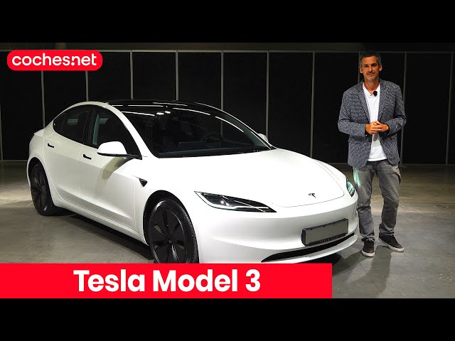 2024 Tesla Model 3 | Test / Review in Spanish | coches.net