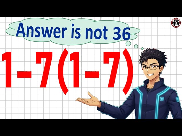 Only 0,1% Can Solve This Math Problem! Can You Solve This The Examples Level 1-7?