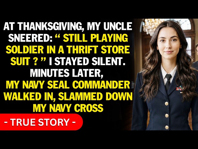 "Your Uniform Is A Disgrace," Arthur Scraped - Then Her Navy SEAL Commander Arrived
