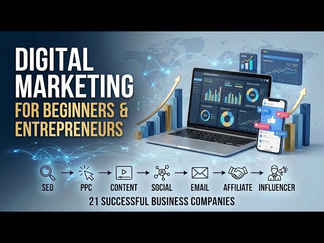 Digital Marketing for Beginners & Entrepreneurs - 21Successful Business Companies | Entrepreneurship