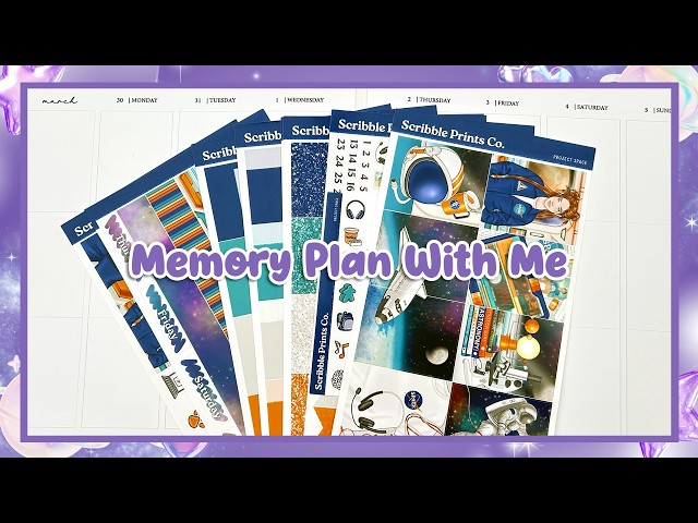 Plan With Me ☆ Project Space (Scribble Prints Co)