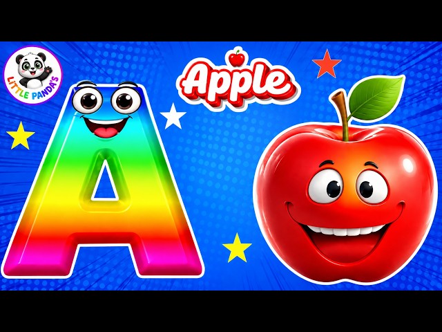 ABC Phonics Song / A for Apple / Kiddos Study Zone / Tiny Tots / Toddler Song / ABCs Nursery Rhymes