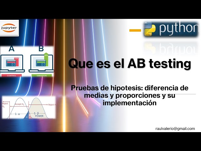 AB Testing en Python: Tutorial sobre pruebas de hipotesis | Analisis datos y Visual Searborn Scipy