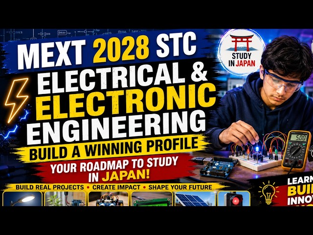 MEXT 2028 STC | Electrical & Electronic Engineering | How to Build a Winning Profile