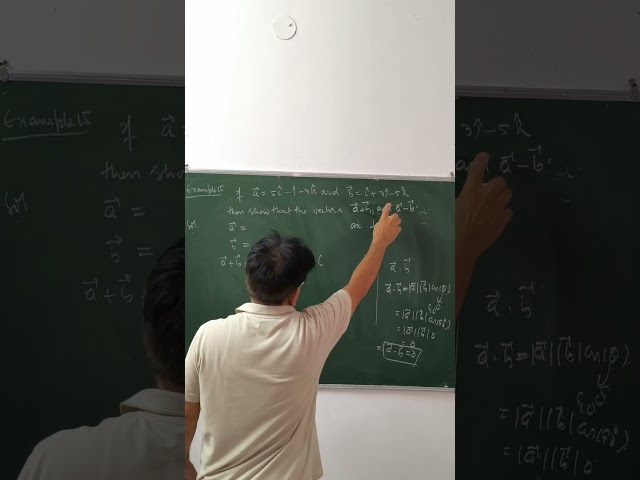 Mathematics class 12 example 15 page no 359 vector algebra