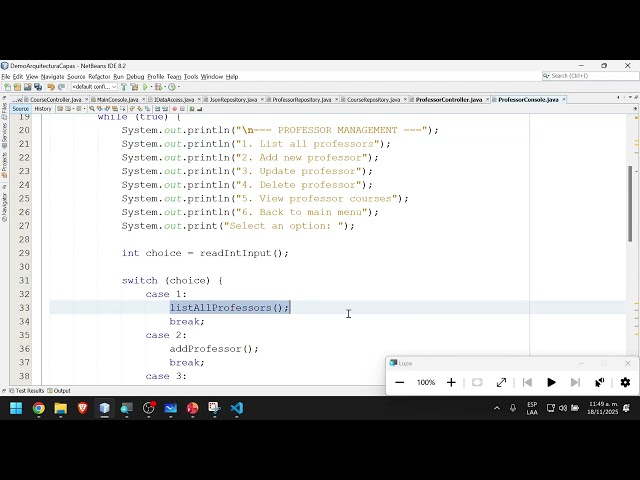 Parte 4: Arquitectura Software Capas - Vistas
