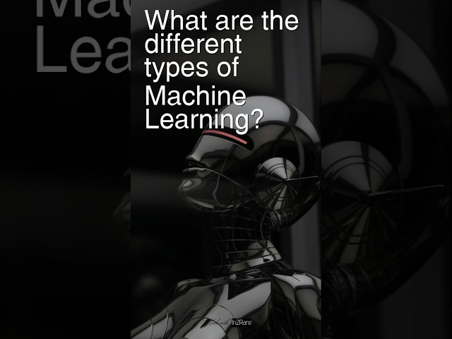 Today’s Question: What are the different types of Machine Learning? #interviewprep #datascience