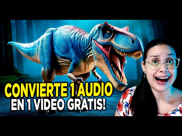 Turn 1 AUDIO into 1 VIDEO with AI for FREE