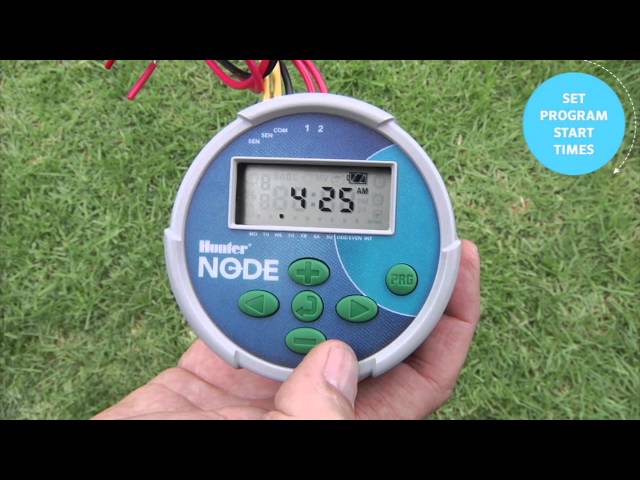 NODE: Programming the NODE irrigation controller