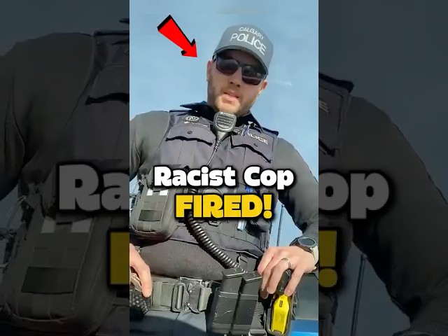 Racist Cop FIRED After Targeting Black Man! #idrefusal #crime #justice #law
