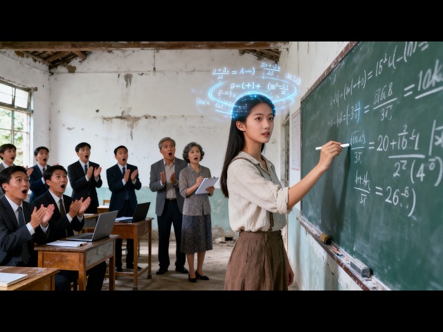大家瞧不起的鄉下傻女孩，竟是百年難得一遇的數學天才，僅用1s就解決了困擾數學界數十年的難題，大佬紛紛下跪拜師！