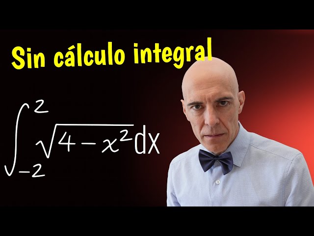 Integral definida difícil sin cálculo integral🤯