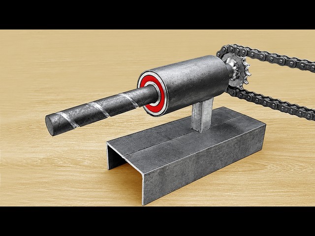 A Welder's Shocking Idea! Turning Scrap Metal Into a Million Dollar Grinder  DIY Tools