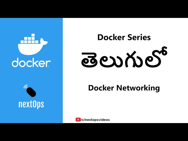 06 Docker Networking - Bridged, Host and None (In Telugu)