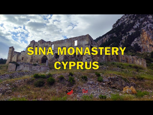 Overgrown Byzantine Monastery in Cyprus Mountains, Hidden Ruins of Sina Monastery [4K]