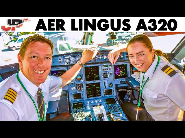 Airbus A320 Cockpit into Dublin + Pilotlife at Aer Lingus