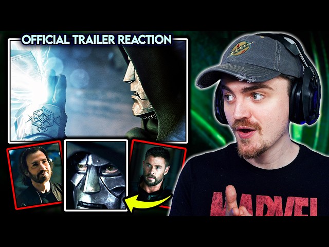 AVENGERS: DOOMSDAY Official Trailer REACTION!!