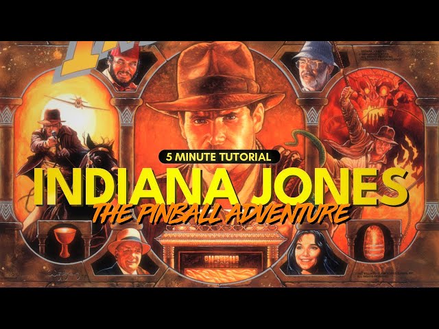Indiana Jones Pinball Tutorial (1993)