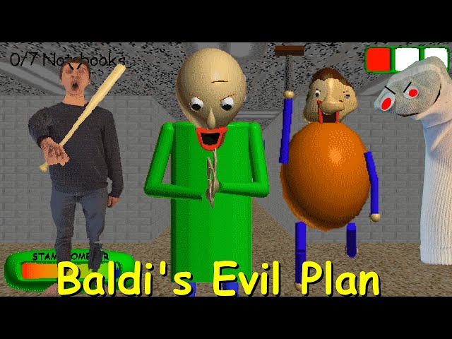 Baldi's Evil Plan - Baldi's Basics Mod