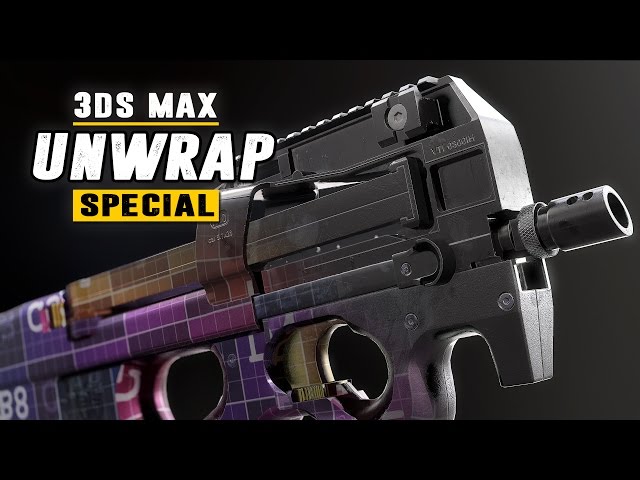 Unwrap Special - Full guide to efficient and fast UV Mapping - 3Ds Max 2017