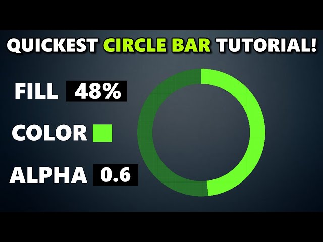 Create a Circular Progress Bar In 2 Minutes!