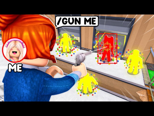 Trolling With ADMIN COMMANDS As A NOOB In MM2…