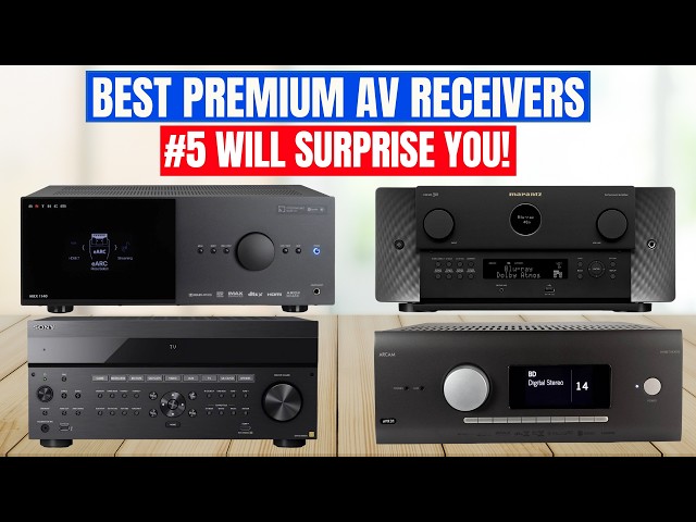 5 BEST High-End AV Receivers 2026 | Which Flagship AVR Wins?