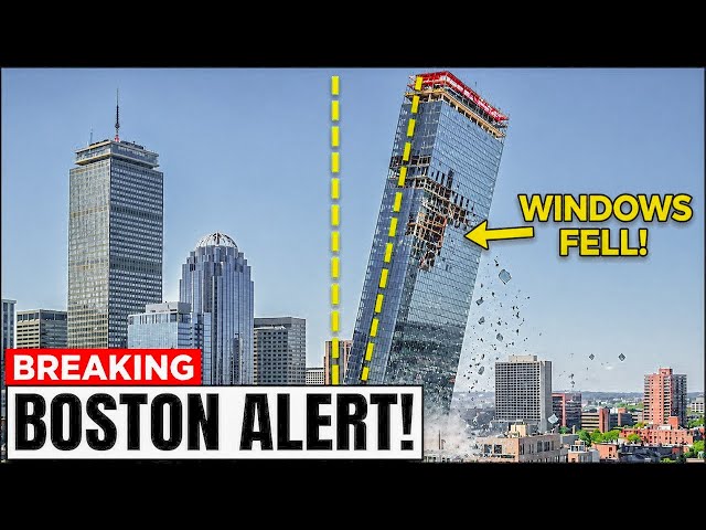 Boston's $160M Glass Skyscraper Shattered — 500-Pound Windows Rained Onto the Streets