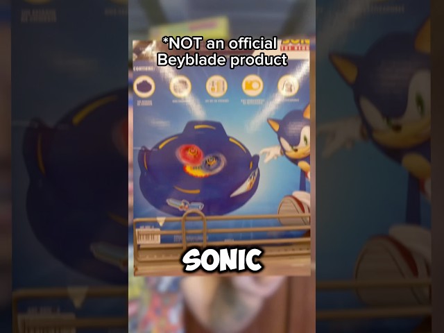 Sonic The Hedgehog Beyblade Set!?