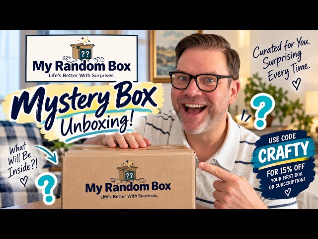 NEW CONTENT: I Had NO IDEA What Was Inside This Mystery Box! | My Random Box