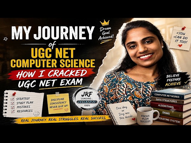 How I Cracked UGC NET Computer Science in 3 Months | No Coaching, Self Study