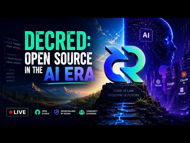Decred: Open Source in the AI Era